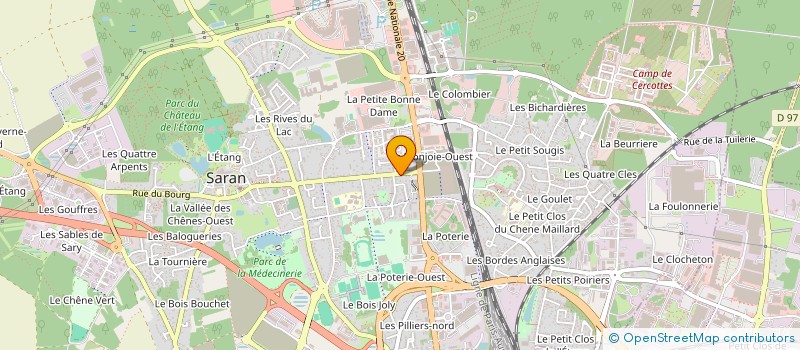 localisation de l'entreprise MONSIEUR ARNAUD LE MOIGNE à SARAN