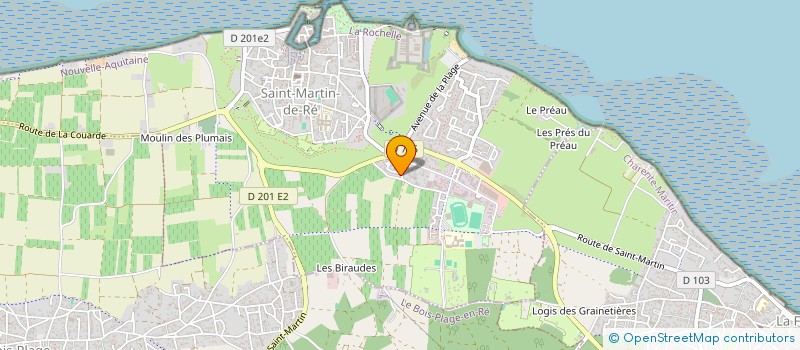 localisation de l'entreprise MONSIEUR ARNAUD LE MONTREER  SAINT-MARTIN-DE-RE