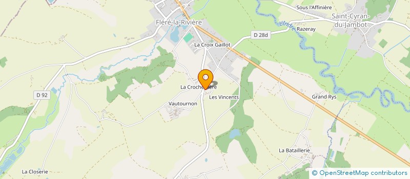 localisation de l'entreprise MONSIEUR ARNAUD LE-PITANCIER DE MONTIGNY  CLION