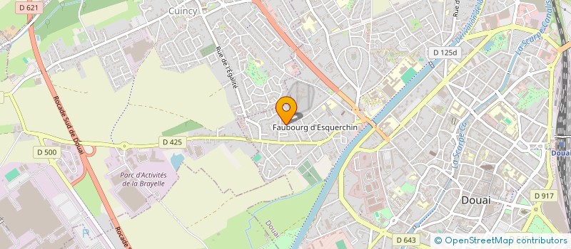 localisation de l'entreprise MONSIEUR ARNAUD LE SAIC  DOUAI