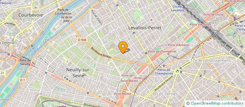 localisation de l'entreprise MONSIEUR ARNAUD LE SELLIER DE CHEZELLES à LEVALLOIS-PERRET