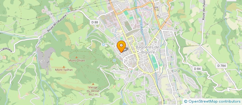 localisation de l'entreprise MONSIEUR ARNAUD LEBLANC à BAGNERES-DE-BIGORRE
