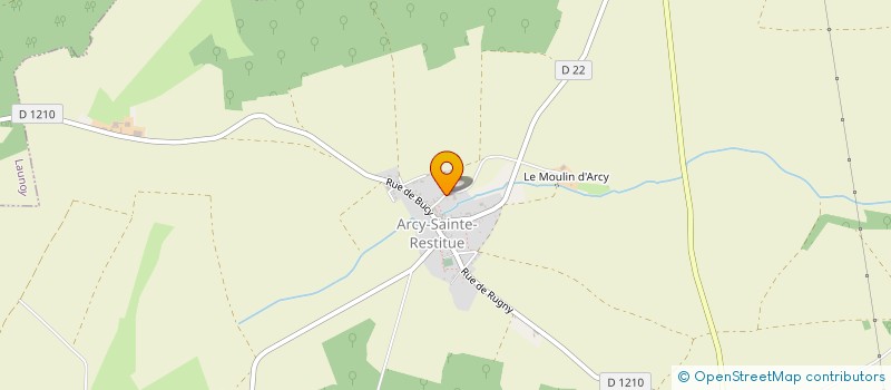 localisation de l'entreprise MONSIEUR ARNAUD LEBLANC  ARCY-SAINTE-RESTITUE