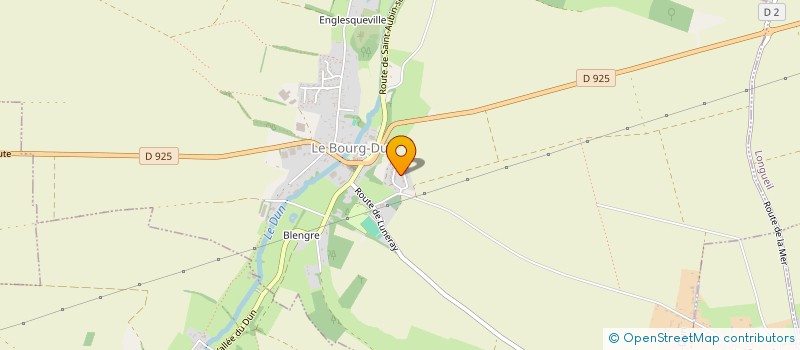 localisation de l'entreprise MONSIEUR ARNAUD LEBORGNE  LE BOURG-DUN