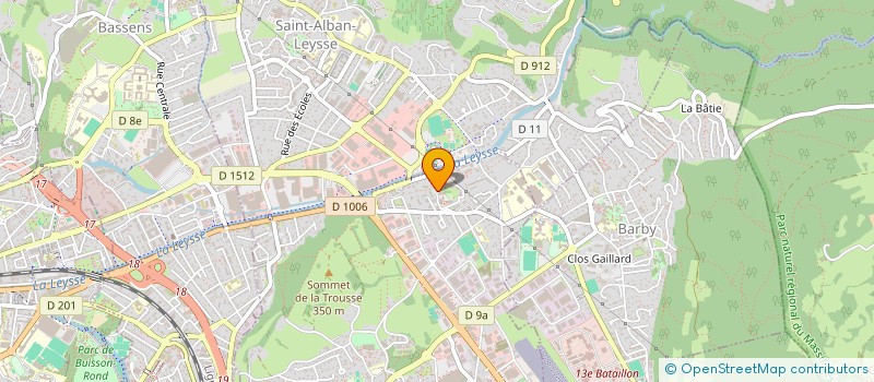 localisation de l'entreprise MONSIEUR ARNAUD LEBRETON à LA RAVOIRE