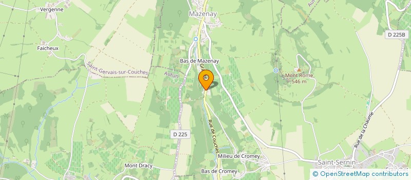 localisation de l'entreprise MONSIEUR ARNAUD LECHEVALLIER  CHAMILLY