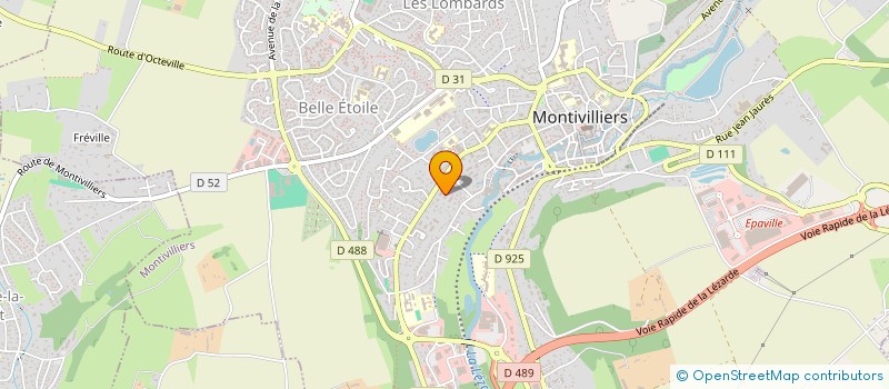 localisation de l'entreprise MONSIEUR ARNAUD LECLERC  MONTIVILLIERS