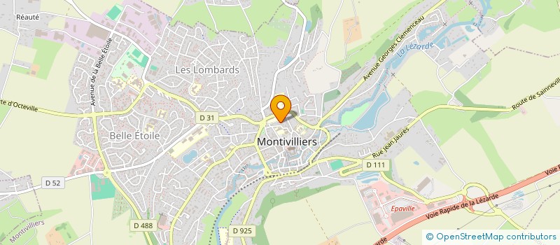 localisation de l'entreprise MONSIEUR ARNAUD LECLERRE  MONTIVILLIERS