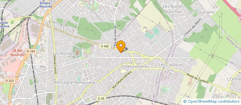 localisation de l'entreprise MONSIEUR ARNAUD LECORNU  CONFLANS-SAINTE-HONORINE