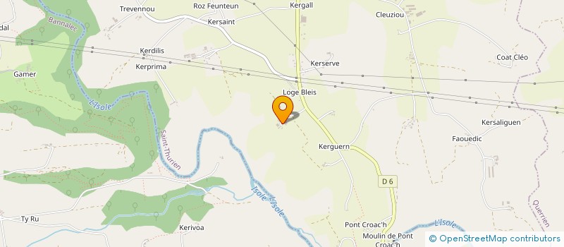 localisation de l'entreprise MONSIEUR ARNAUD LEFEBVRE  SAINT-THURIEN