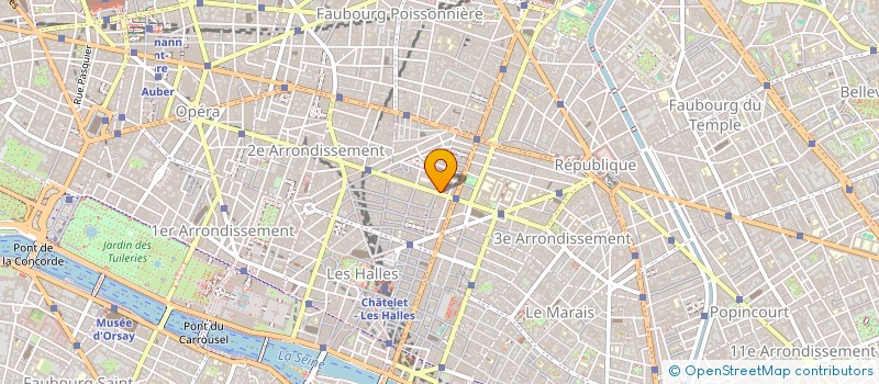 localisation de l'entreprise MONSIEUR ARNAUD LEFORT  PARIS