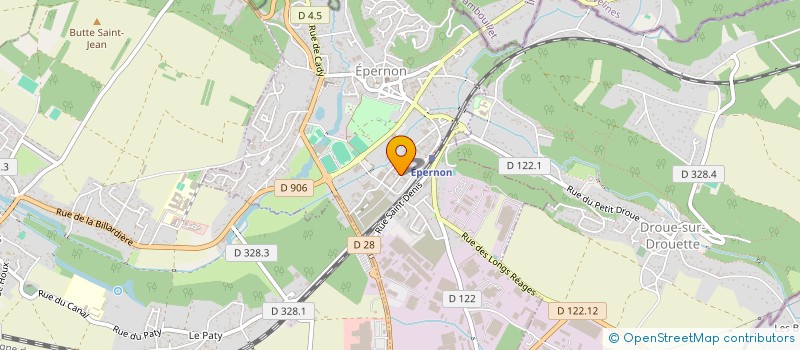 localisation de l'entreprise MONSIEUR ARNAUD LEFRANC à EPERNON