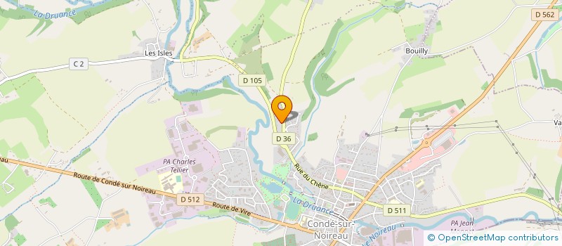 localisation de l'entreprise MONSIEUR ARNAUD LEFRANCOIS à CONDE-EN-NORMANDIE