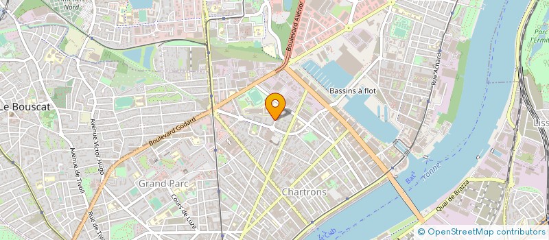 localisation de l'entreprise MONSIEUR ARNAUD LEGRAND à BORDEAUX