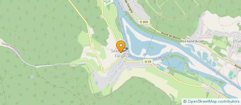 localisation de l'entreprise MONSIEUR ARNAUD LEHMANN  SEXEY-AUX-FORGES