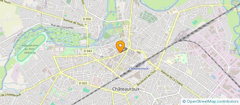 localisation de l'entreprise MONSIEUR ARNAUD LEJEUNE à CHATEAUROUX
