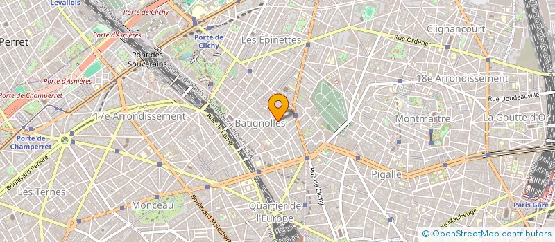 localisation de l'entreprise MONSIEUR ARNAUD LELARGE  PARIS