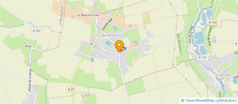 localisation de l'entreprise MONSIEUR ARNAUD LELOIR  AVREMESNIL