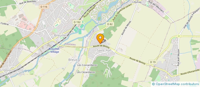 localisation de l'entreprise MONSIEUR ARNAUD LEMAHIEU  SAINT-YON