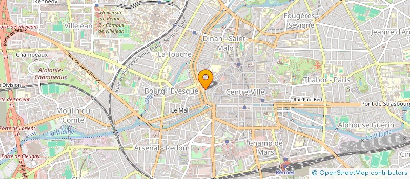 localisation de l'entreprise MONSIEUR ARNAUD LEMAIRE  RENNES