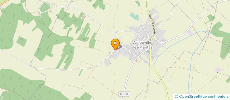 localisation de l'entreprise MONSIEUR ARNAUD LEMANISSIER  ARNOUVILLE-LES-MANTES