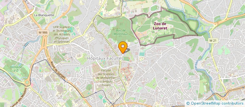localisation de l'entreprise MONSIEUR ARNAUD LEMARCHAND à MONTPELLIER