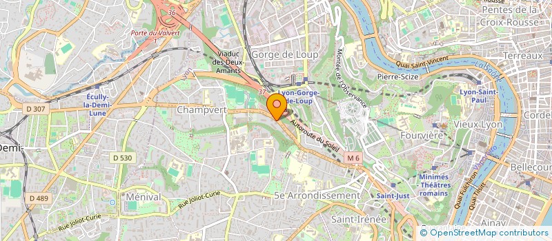 localisation de l'entreprise MONSIEUR ARNAUD LEMOINE à LYON