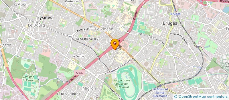 localisation de l'entreprise MONSIEUR ARNAUD LEMOULE à EYSINES