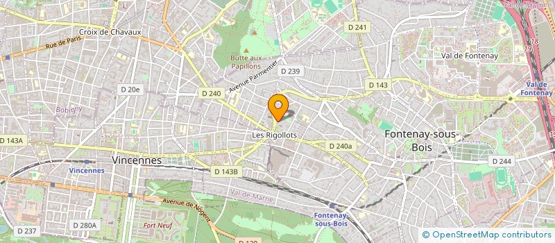 localisation de l'entreprise MONSIEUR ARNAUD LENORMAND à FONTENAY-SOUS-BOIS
