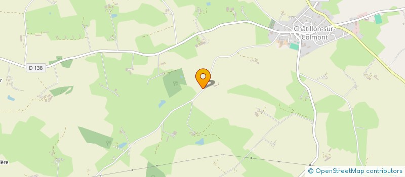 localisation de l'entreprise MONSIEUR ARNAUD LEONARD  CHATILLON-SUR-COLMONT