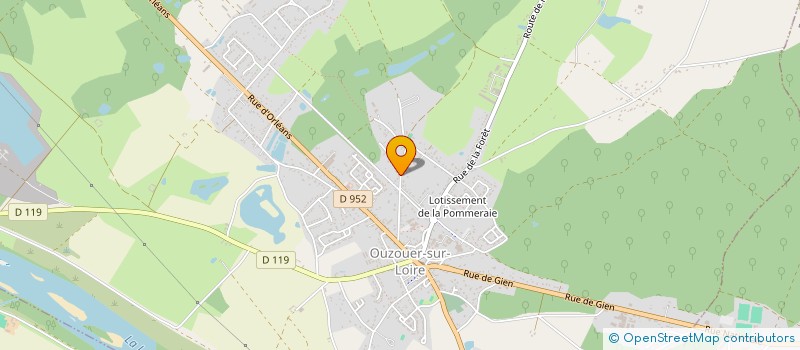 localisation de l'entreprise MONSIEUR ARNAUD LEPARC à OUZOUER-SUR-LOIRE