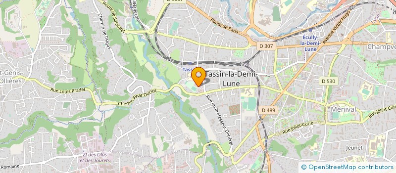 localisation de l'entreprise MONSIEUR ARNAUD LEPETITGALAND  TASSIN-LA-DEMI-LUNE