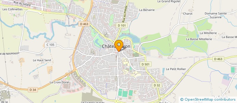 localisation de l'entreprise MONSIEUR ARNAUD LERAY  CHATEAUGIRON