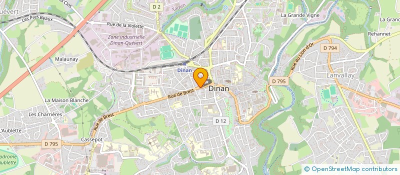 localisation de l'entreprise MONSIEUR ARNAUD LERAY à DINAN