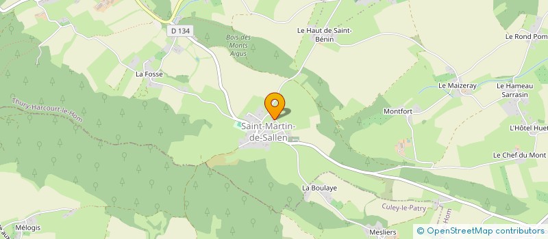 localisation de l'entreprise MONSIEUR ARNAUD LERICHE à CESNY-LES-SOURCES