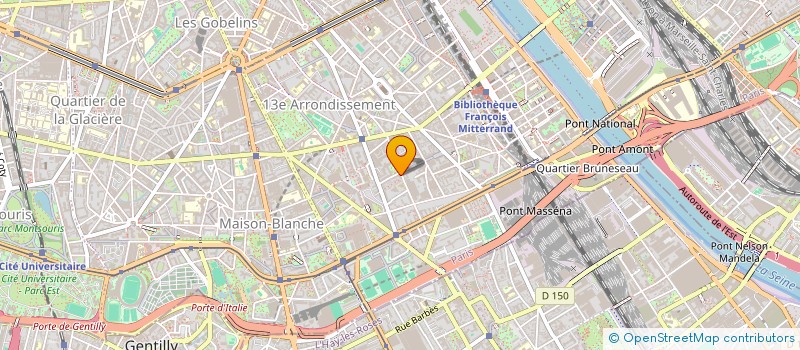 localisation de l'entreprise MONSIEUR ARNAUD LEROUX  PARIS