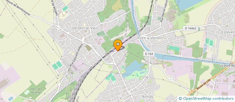 localisation de l'entreprise MONSIEUR ARNAUD LEROUX  PONT-A-VENDIN