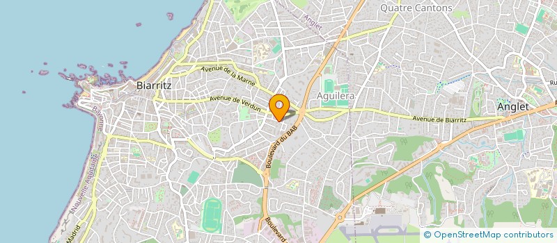 localisation de l'entreprise MONSIEUR ARNAUD LESAY à BIARRITZ