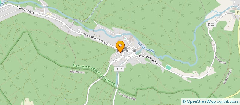 localisation de l'entreprise MONSIEUR ARNAUD LESIEUR  NEUFMANIL