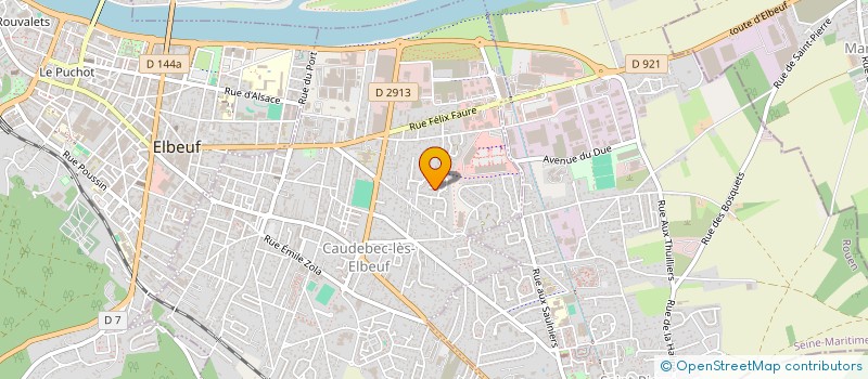 localisation de l'entreprise MONSIEUR ARNAUD LESUEUR  CAUDEBEC-LES-ELBEUF