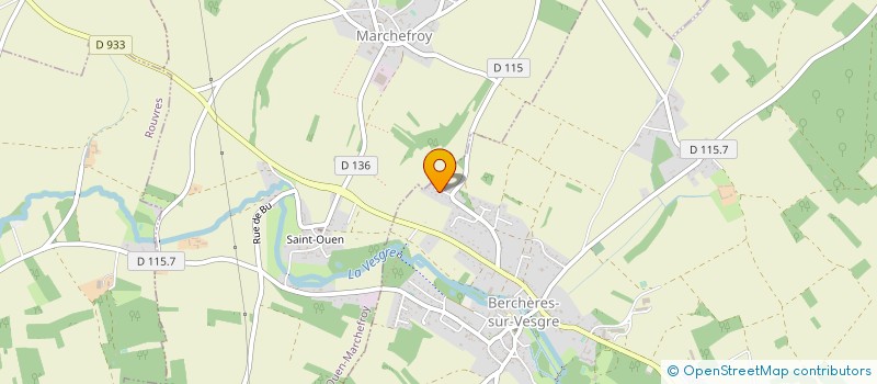localisation de l'entreprise MONSIEUR ARNAUD LEVEJAC à BERCHERES-SUR-VESGRE