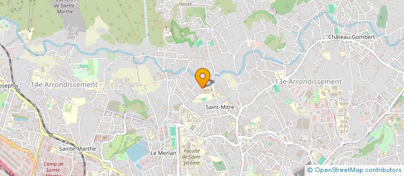 localisation de l'entreprise MONSIEUR ARNAUD LEVEQUE à MARSEILLE