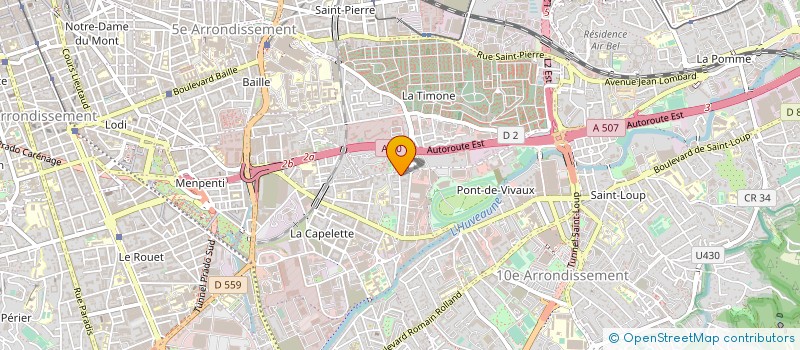 localisation de l'entreprise MONSIEUR ARNAUD LINTILHAC  MARSEILLE