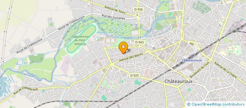 localisation de l'entreprise MONSIEUR ARNAUD LOBRY à CHATEAUROUX