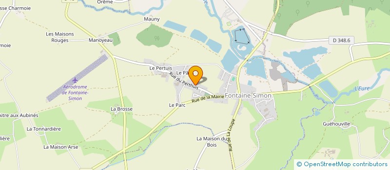 localisation de l'entreprise MONSIEUR ARNAUD LOCHON à FONTAINE-SIMON