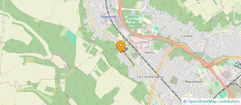 localisation de l'entreprise MONSIEUR ARNAUD LOCQUET  NOGENT-SUR-OISE