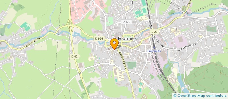 localisation de l'entreprise MONSIEUR ARNAUD LOISEAU  FOURMIES