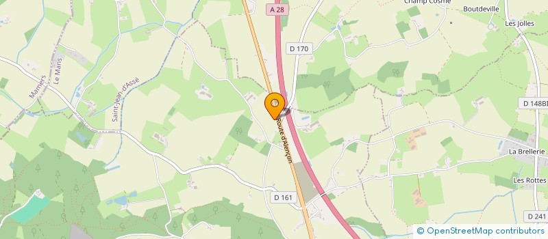 localisation de l'entreprise MONSIEUR ARNAUD LONG  SAINT-SATURNIN