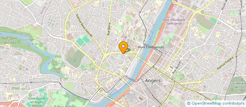 localisation de l'entreprise MONSIEUR ARNAUD LONGUENESSE à ANGERS