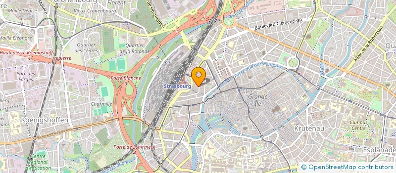 localisation de l'entreprise MONSIEUR ARNAUD LORENTZ  STRASBOURG